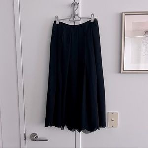 robe de chambre comme des garcons pleated skirt in Navy